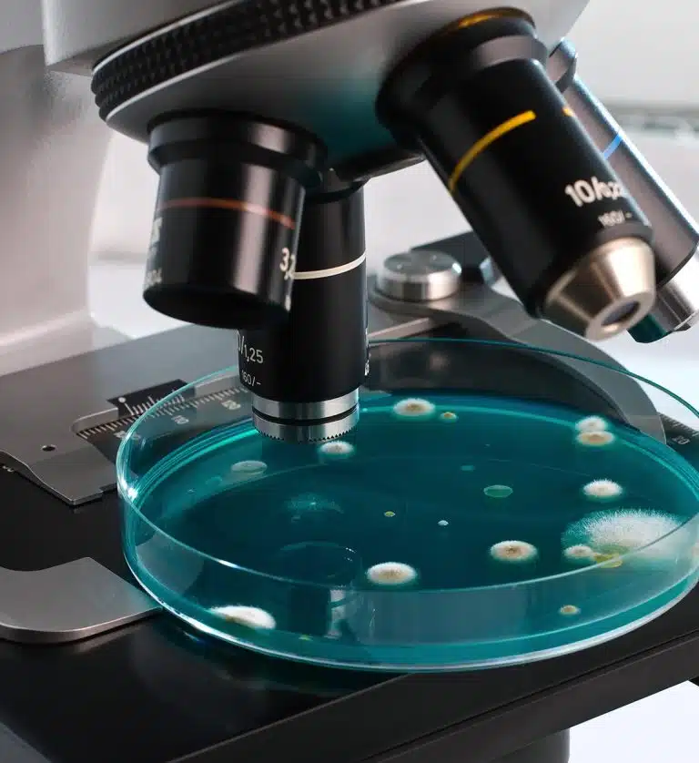 Microscope inspecting mold