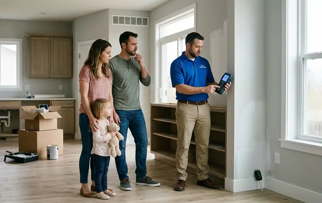 Poor Indoor Air Quality in New Home